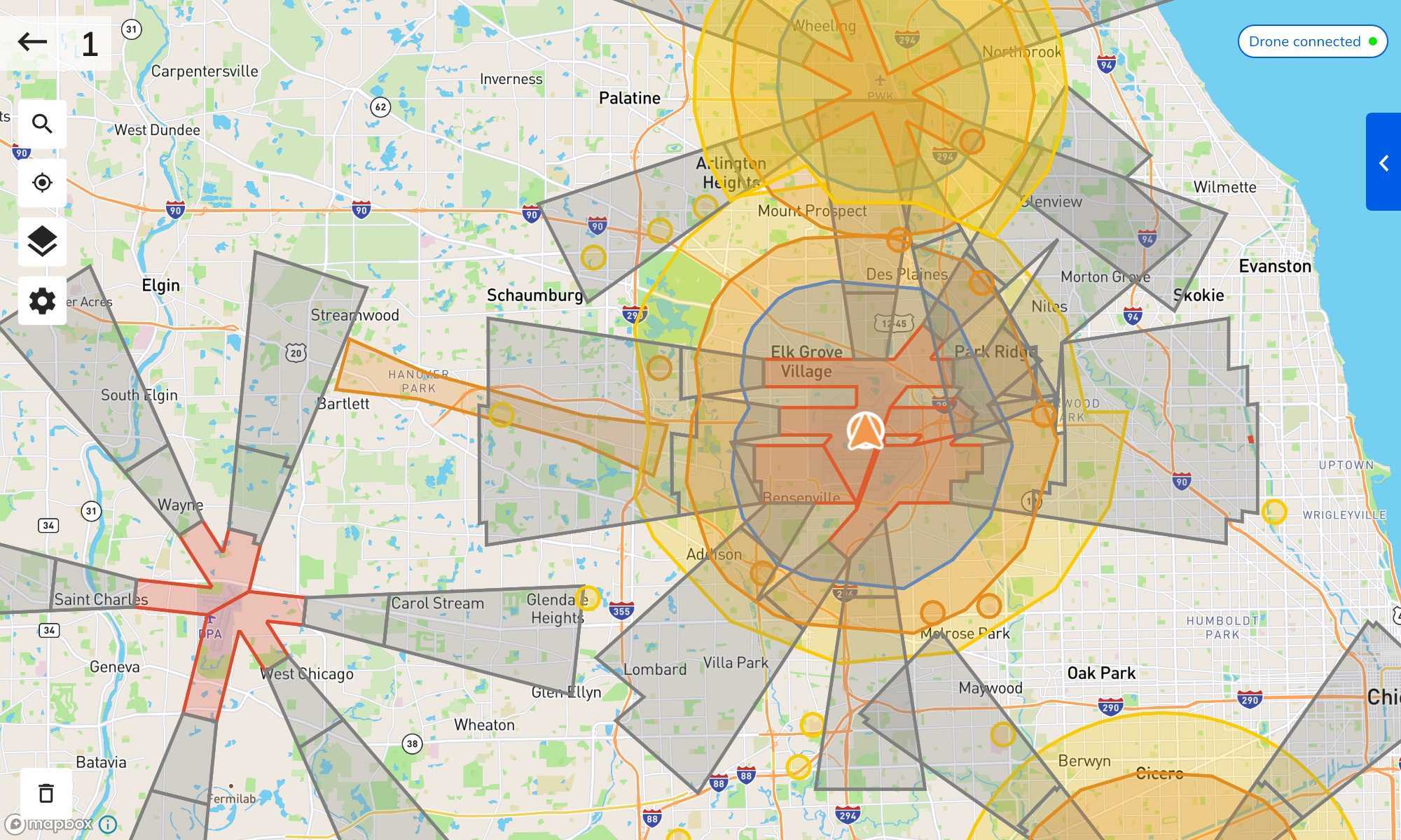 Checking Restricted Airspace